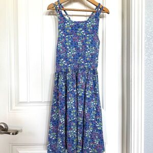 Tea Collection Strappy Back Skirted Dress (size 12)